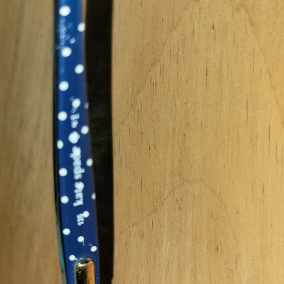 Kate Spade  "Ambrolette" style prescription glasses with case and cleaning cloth - Picture 4 of 6